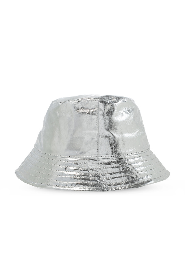 Isabel Marant Leather Dakota hat